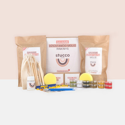 Ore savaime džiūstantis molis ir pilnas rinkinys skirtas formuoti dekoracijas, aukštos kokybės iš Europos. Tinkamas vaikams ir suaugusiems, dovanoms, pasidayk pats, terapijai. Dvigubas su daug molio ir akrilinių dažų