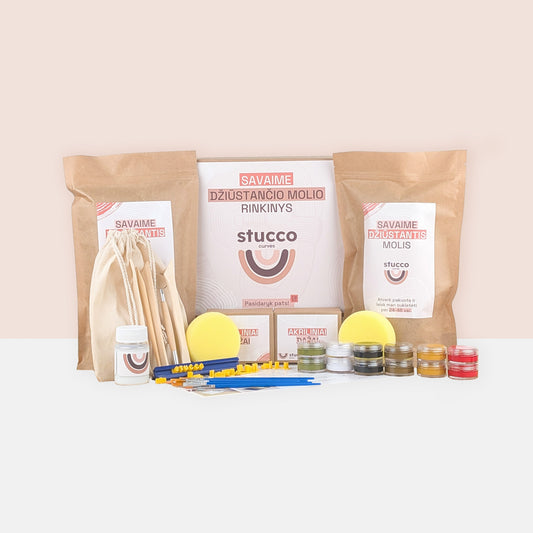 Ore savaime džiūstantis molis ir pilnas rinkinys skirtas formuoti dekoracijas, aukštos kokybės iš Europos. Tinkamas vaikams ir suaugusiems, dovanoms, pasidayk pats, terapijai. Dvigubas su daug molio ir akrilinių dažų